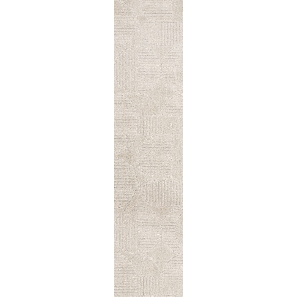 Haughton Geometric Arch Scandi Striped Indoor/Outdoor Rug