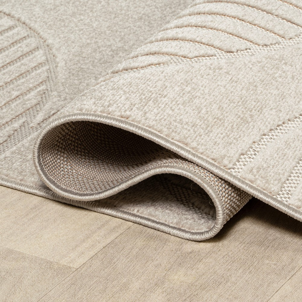 Haughton Geometric Arch Scandi Striped Indoor/Outdoor Rug