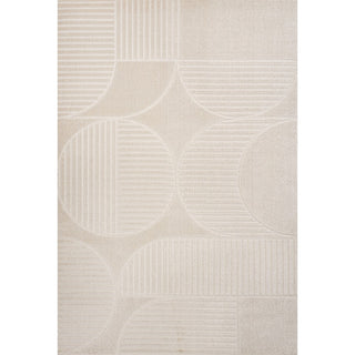Haughton Geometric Arch Scandi Striped Indoor/Outdoor Rug