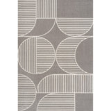 Haughton Geometric Arch Scandi Striped Indoor/Outdoor Rug