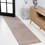 Haughton Geometric Arch Scandi Striped Indoor/Outdoor Rug