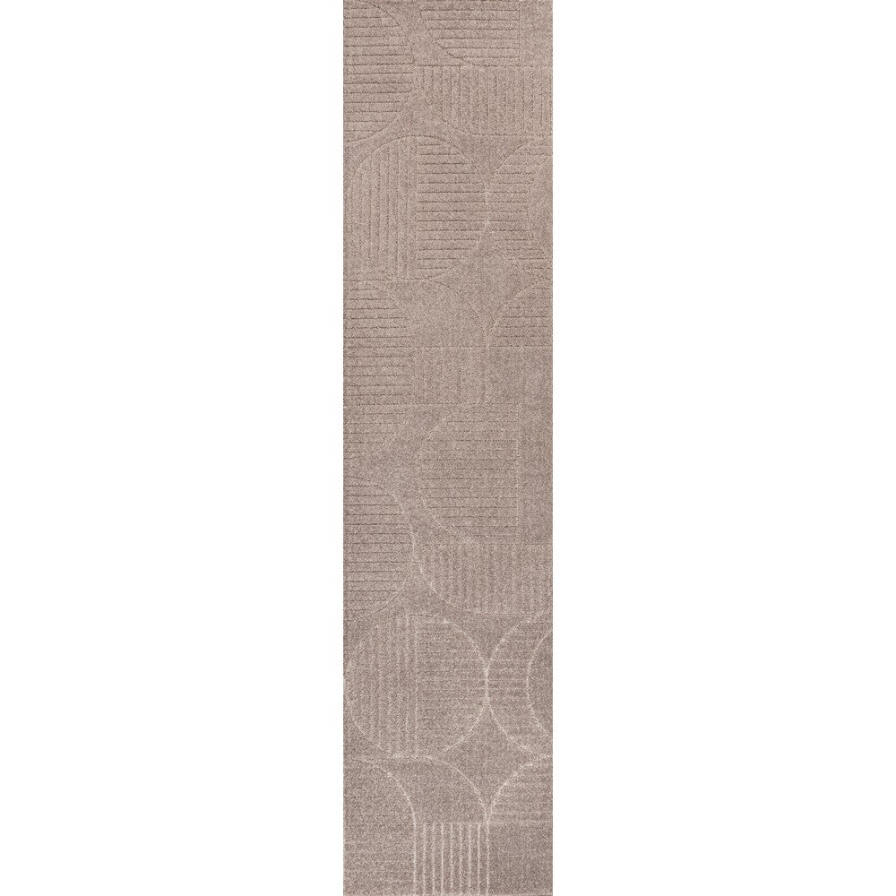 Haughton Geometric Arch Scandi Striped Indoor/Outdoor Rug