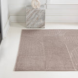 Haughton Geometric Arch Scandi Striped Indoor/Outdoor Rug