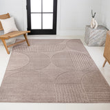 Haughton Geometric Arch Scandi Striped Indoor/Outdoor Rug