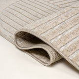 Haughton Geometric Arch Scandi Striped Indoor/Outdoor Rug