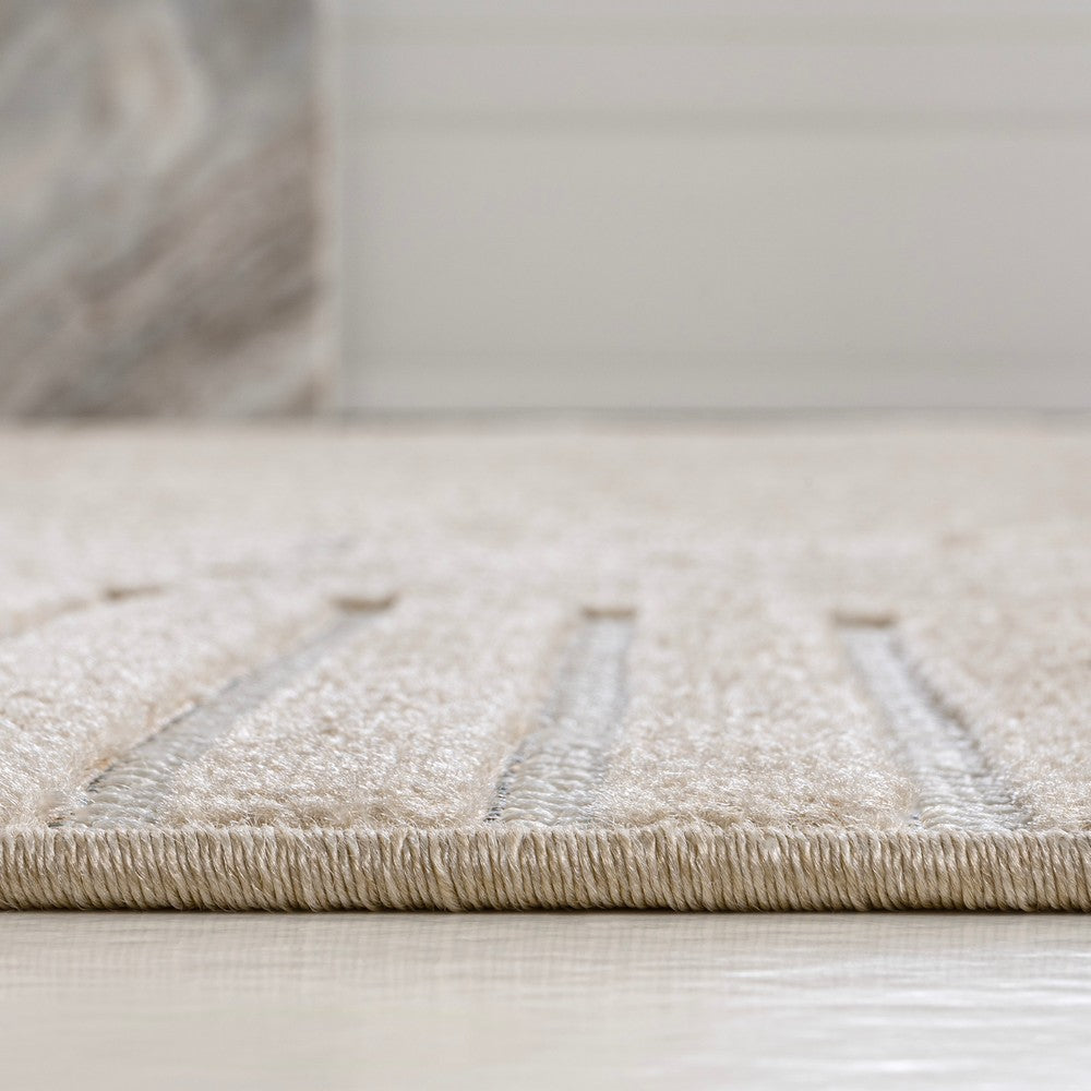 Haughton Geometric Arch Scandi Striped Indoor/Outdoor Rug
