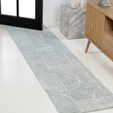 Haughton Geometric Arch Scandi Striped Indoor/Outdoor Rug