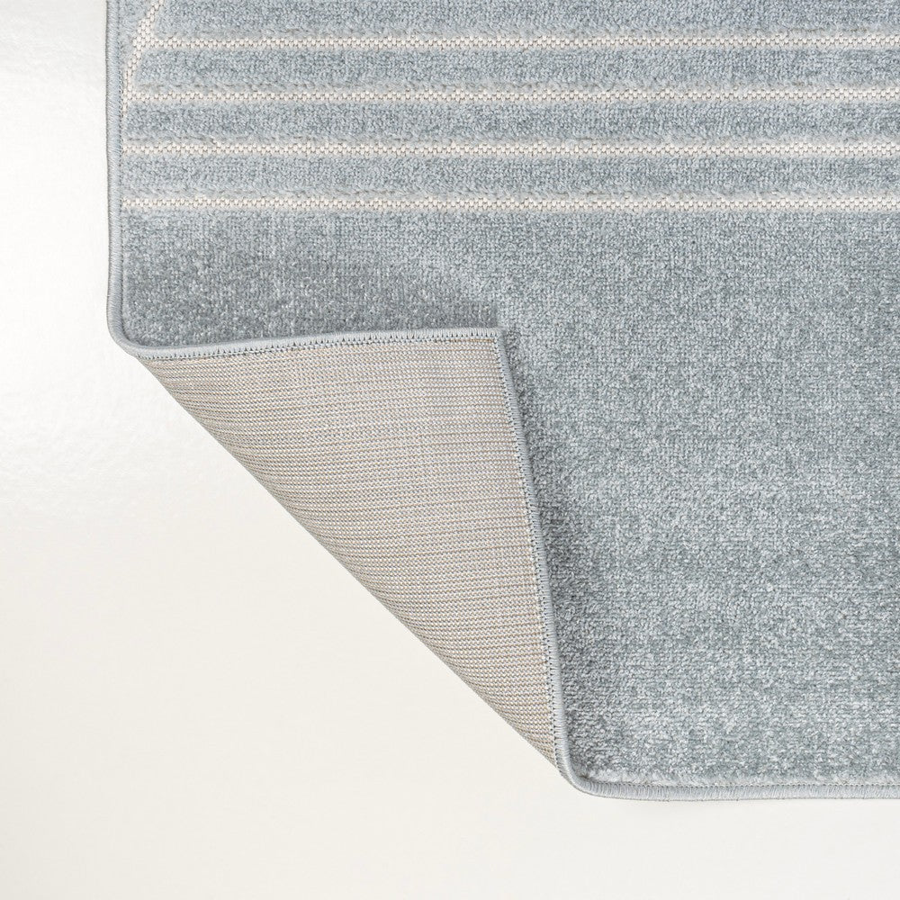 Haughton Geometric Arch Scandi Striped Indoor/Outdoor Rug