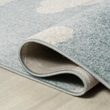 Latepis Youth Cloud Scandi Rug Area Rug