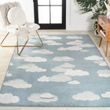 Latepis Youth Cloud Scandi Rug Area Rug