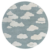 Latepis Youth Cloud Scandi Rug Area Rug