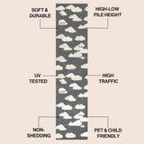 Latepis Youth Cloud Scandi Rug Area Rug