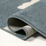 Latepis Youth Cloud Scandi Rug Area Rug