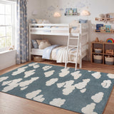 Latepis Youth Cloud Scandi Rug Area Rug