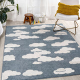 Latepis Youth Cloud Scandi Rug Area Rug
