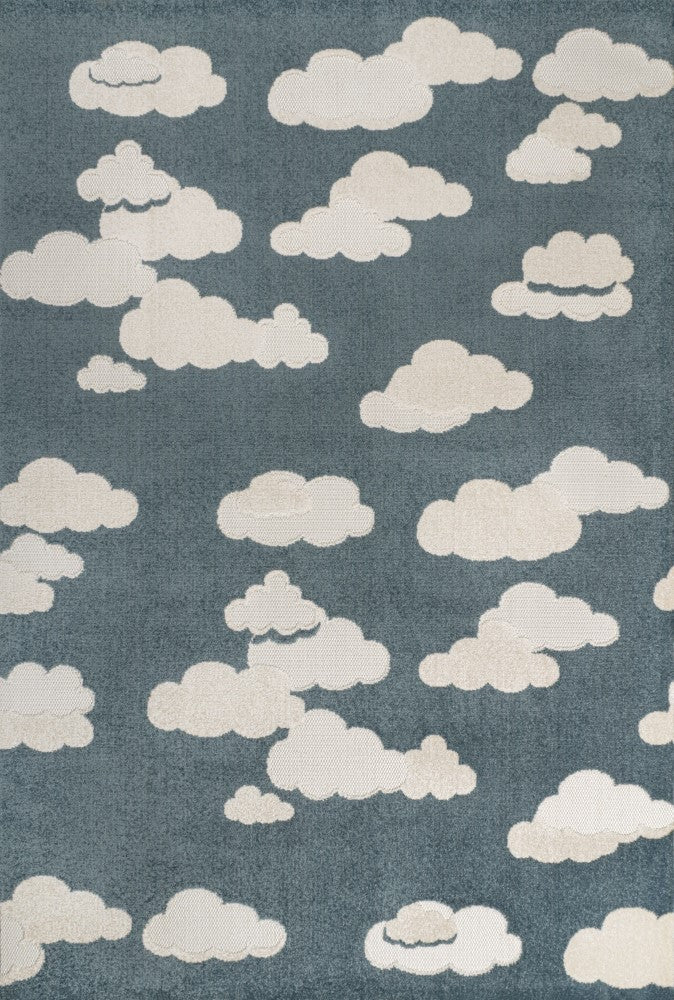 Latepis Youth Cloud Scandi Rug Area Rug