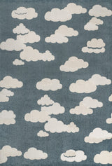 Latepis Youth Cloud Scandi Rug Area Rug