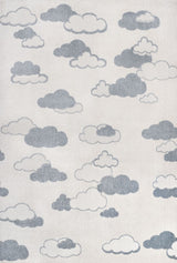 Latepis Youth Cloud Scandi Rug Area Rug