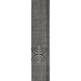 Sophia High-Low MidCentury Modern Arch Stripe Two-Tone Indoor/Outdoor Area Rug