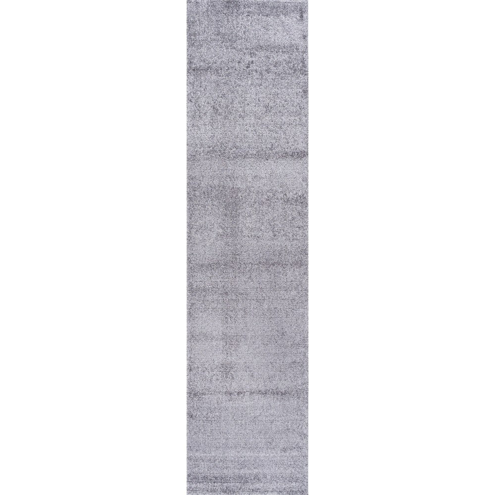 Trivor Haze Solid Low-Pile Area Rug Gray