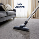 Trivor Haze Solid Low-Pile Area Rug Gray