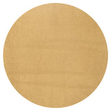 Trivor Haze Solid Low-Pile Area Rug Mustard