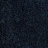 Trivor Haze Solid Low-Pile Area Rug Navy