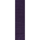 Trivor Haze Solid Low-pile Area Rug Purple