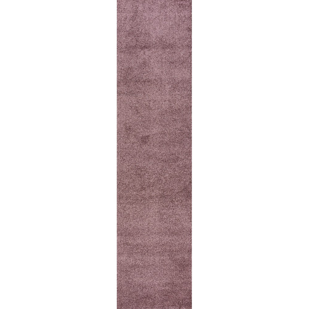 Trivor Haze Solid Low-pile Area Rug Light Purple