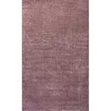 Trivor Haze Solid Low-pile Area Rug Light Purple