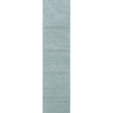 Trivor Haze Solid Low-pile Area Rug Light Blue