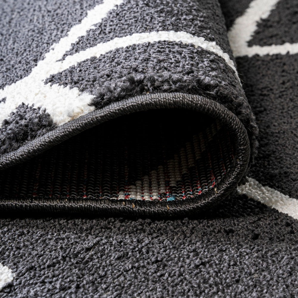 Tingey blocks Modern Geometric Area Rug