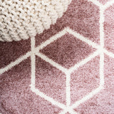 Tingey blocks Modern Geometric Area Rug