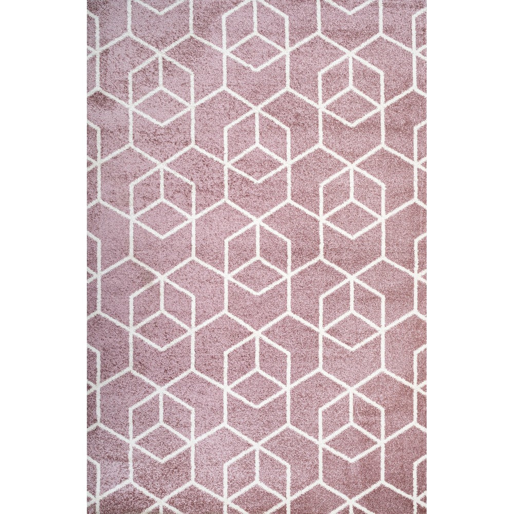 Tingey blocks Modern Geometric Area Rug