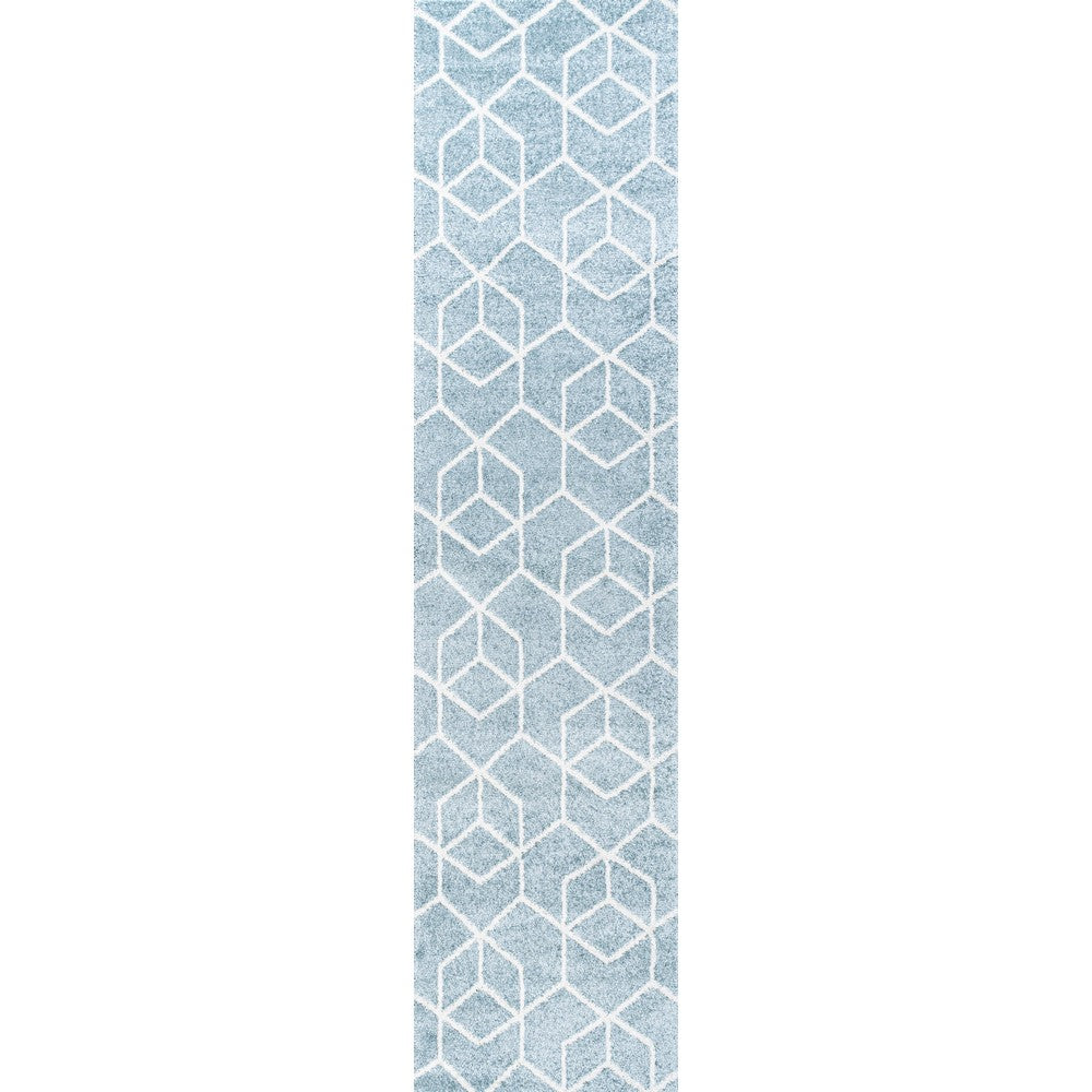 Tingey blocks Modern Geometric Area Rug
