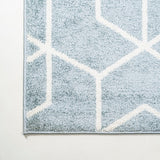 Tingey blocks Modern Geometric Area Rug
