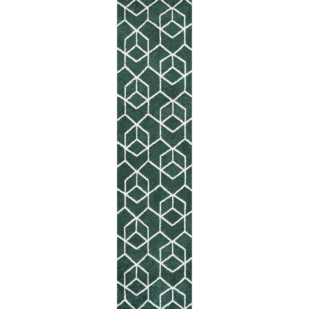 Tingey blocks Modern Geometric Area Rug