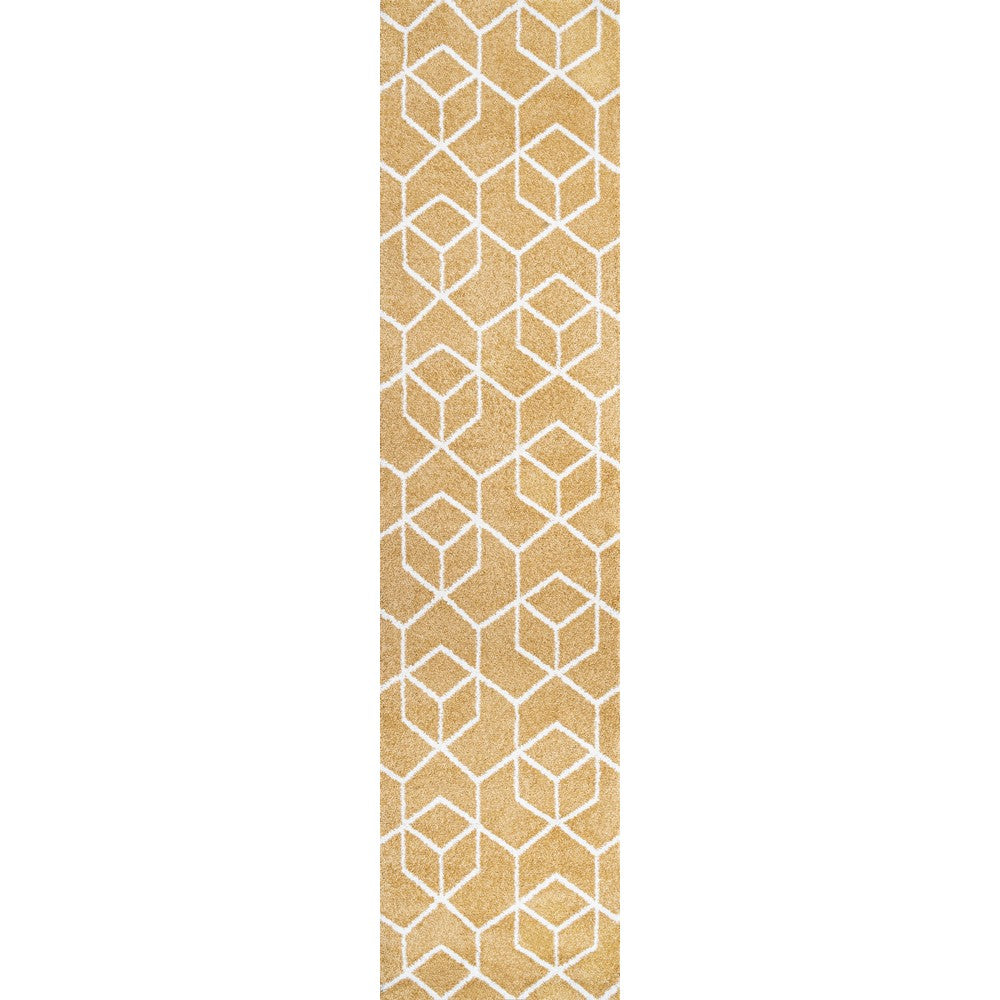 Tingey blocks Modern Geometric Area Rug