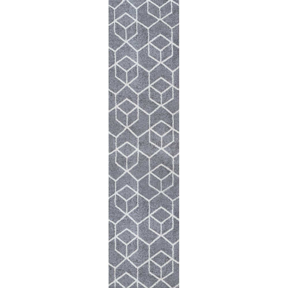Tingey blocks Modern Geometric Area Rug