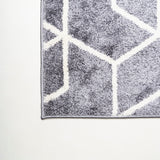 Tingey blocks Modern Geometric Area Rug
