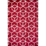 Tingey blocks Modern Geometric Area Rug