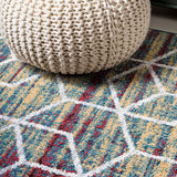 Tingey blocks Modern Geometric Area Rug