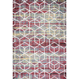 Tingey blocks Modern Geometric Area Rug