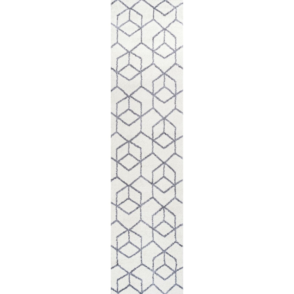Tingey blocks Modern Geometric Area Rug