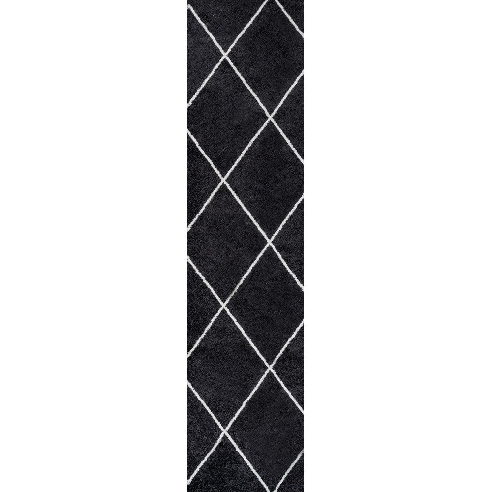 Bounty Minimalist Diamond Trellis Area Rug