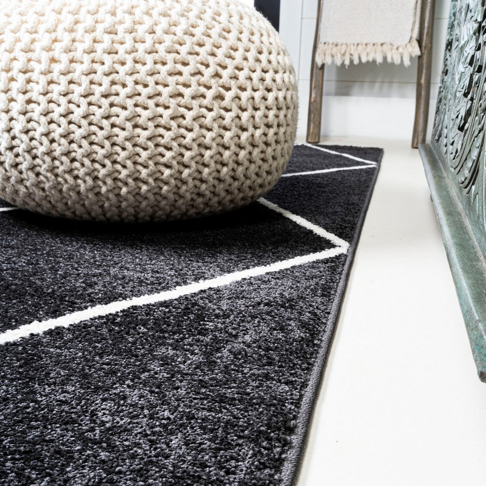 Bounty Minimalist Diamond Trellis Area Rug