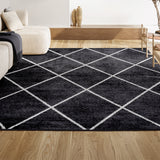 Bounty Minimalist Diamond Trellis Area Rug