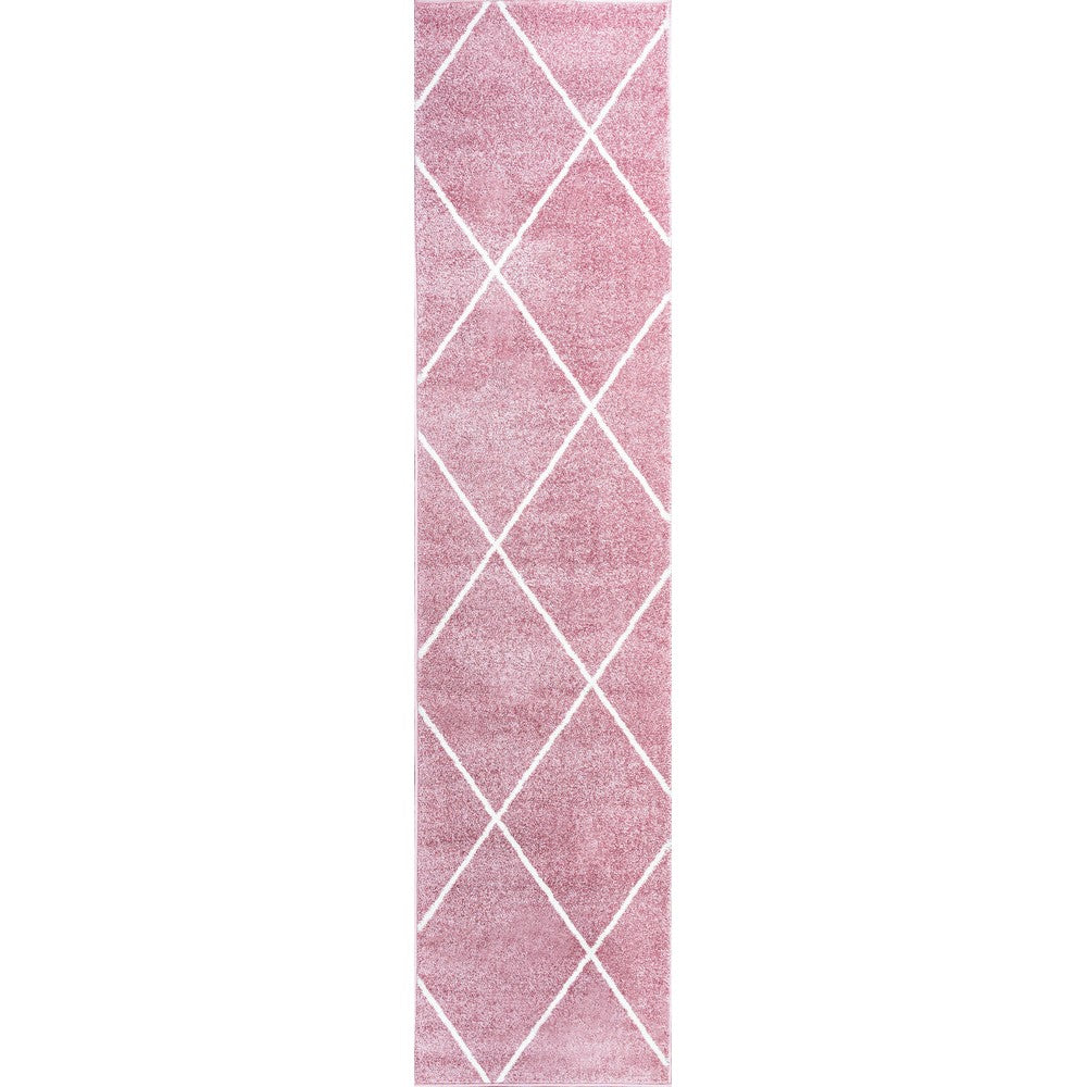 Bounty Minimalist Diamond Trellis Area Rug
