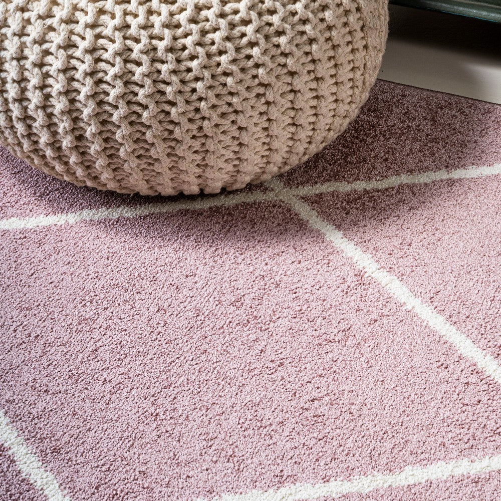 Bounty Minimalist Diamond Trellis Area Rug
