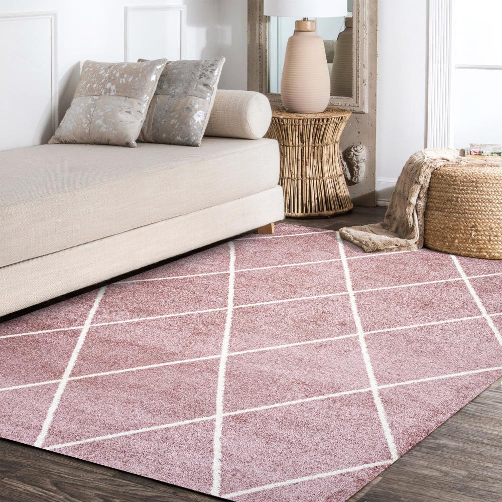 Bounty Minimalist Diamond Trellis Area Rug
